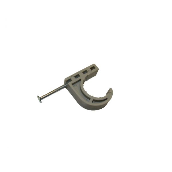 HALF CLAMP, 1" PLASTIC (50/BAG)